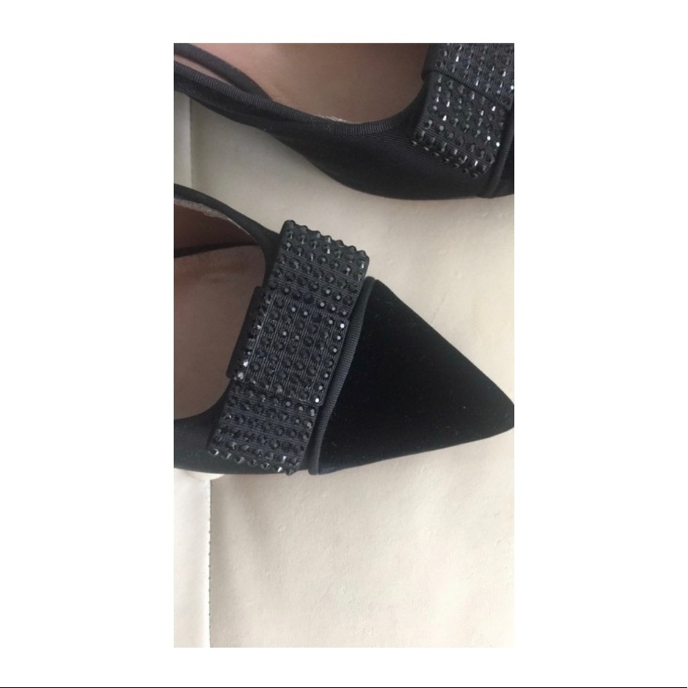 NWT Tabitha Simmons velvet kitten heel - Picture 2 of 7